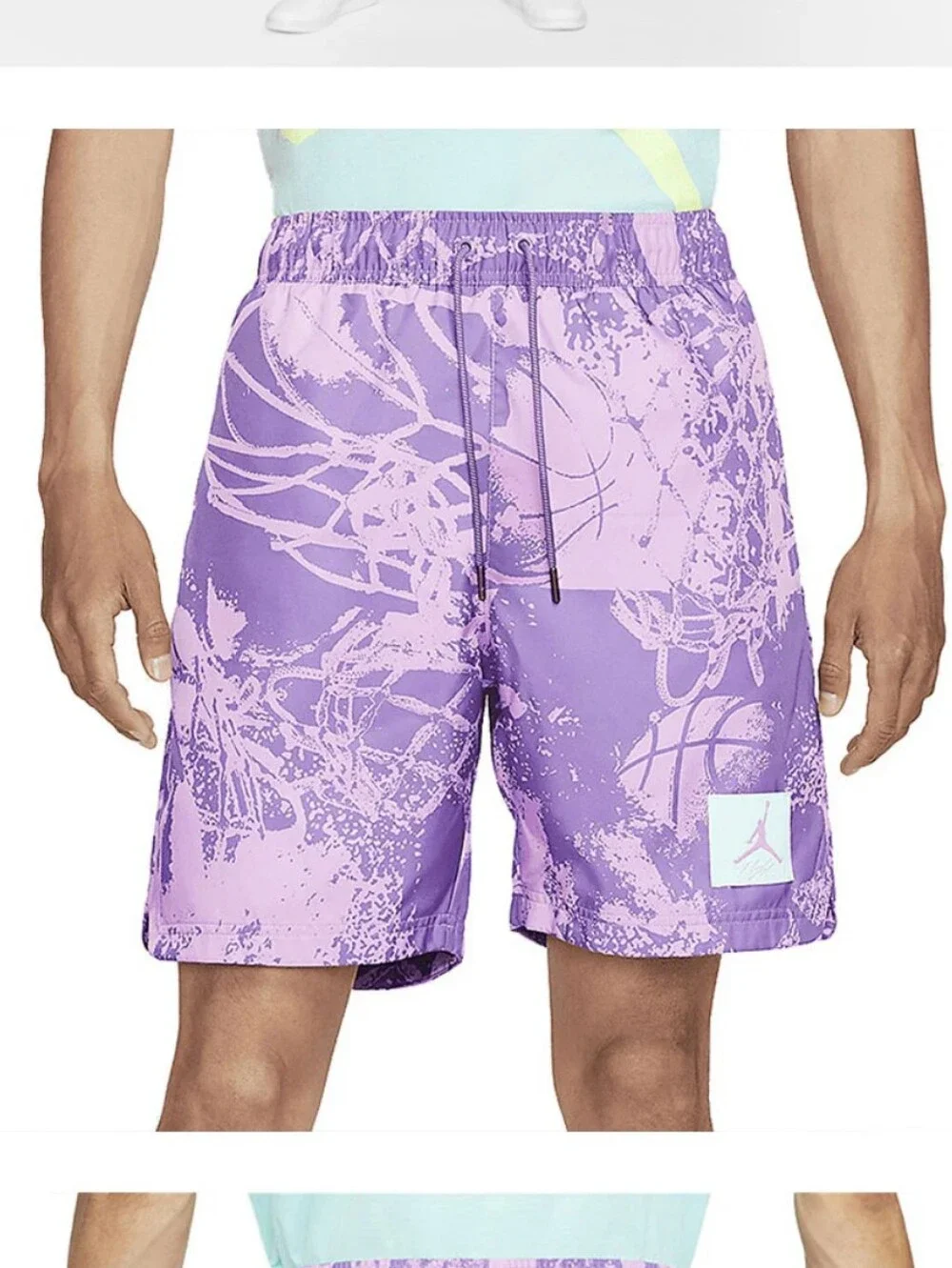 Jordan MJ All Over Print Shorts- L